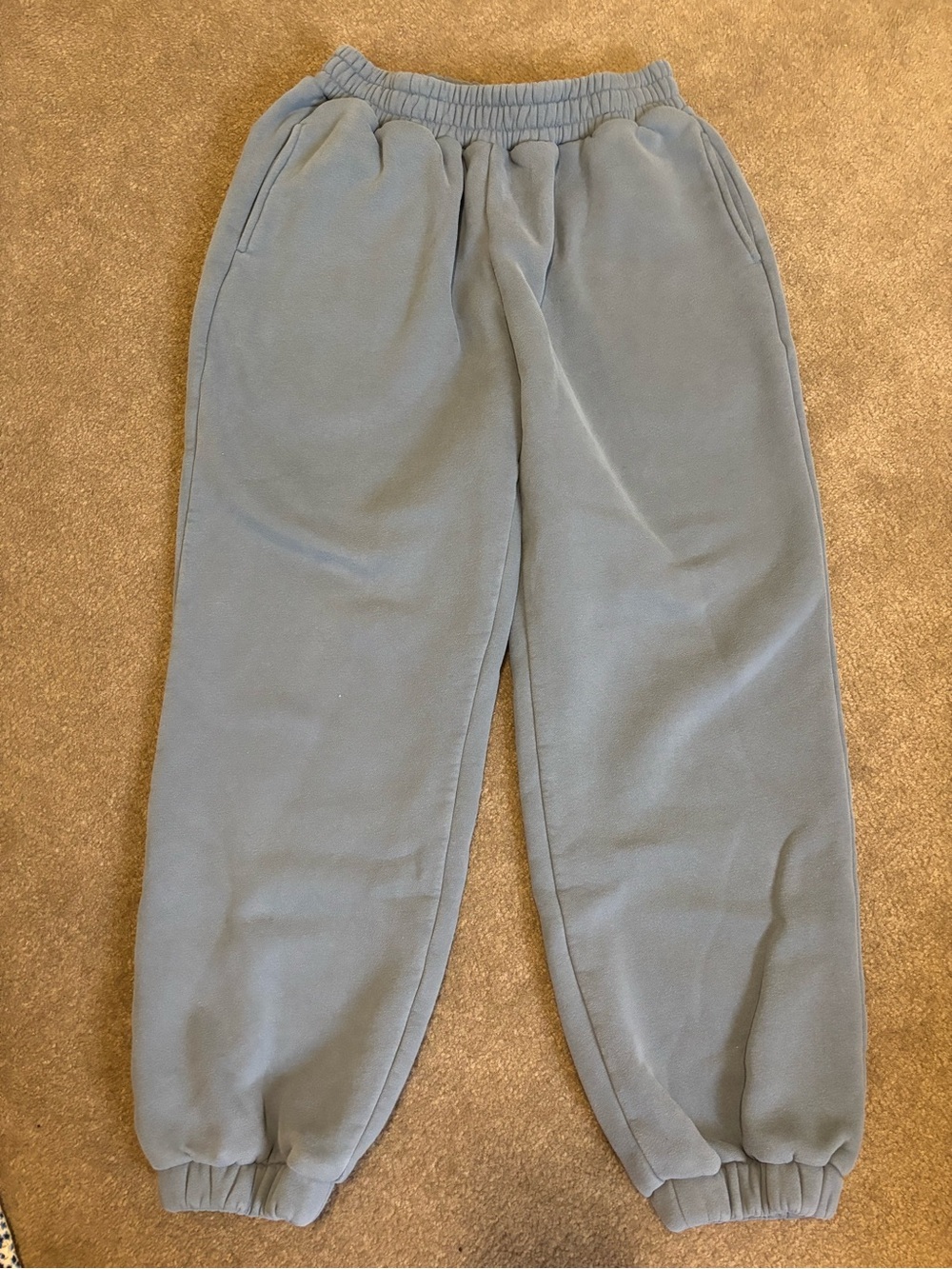 Women's Cozy Fleece Joggers - Slate Blue